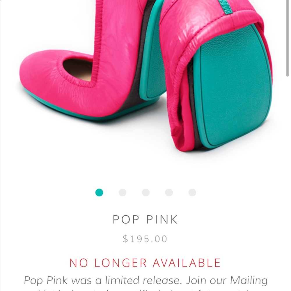 LIMITED EDITION! Pop Pink Tieks